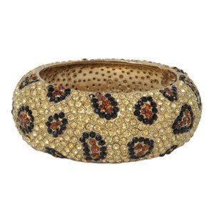 Leopard Rhinestone Bangle NWT HP! 🥳💥CONGRATS!